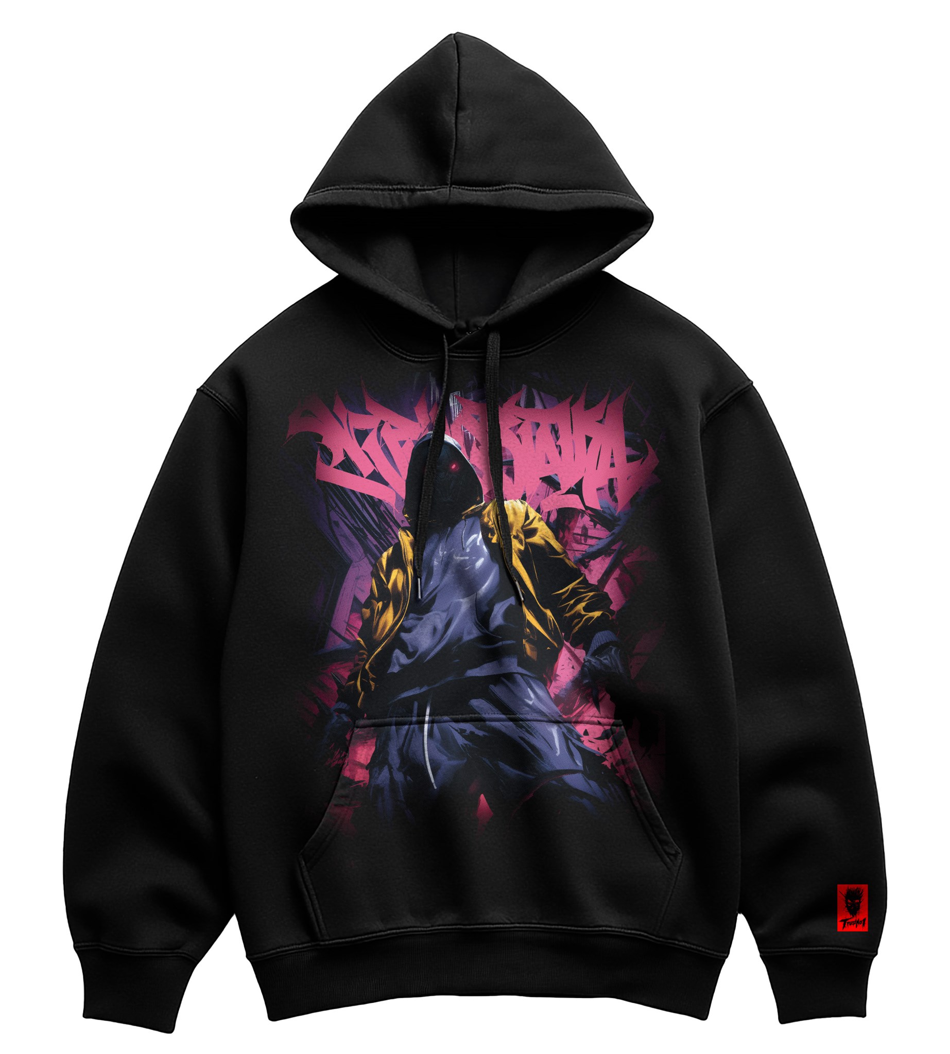 Bild von Krijo Stalka - 'Hood of Doom' Hoody [schwarz]